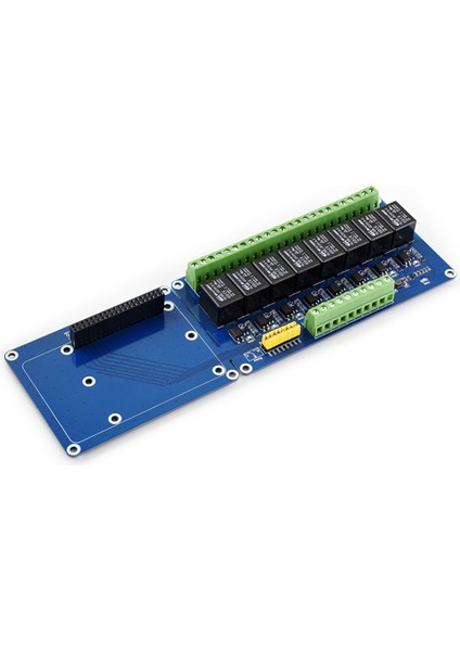 V 8 Kanallı Röle Genişletme Devre Kartı Modülü Şapka Kalkan Kiti Raspi Rpı Rpı4 RPI3B Ahududu Pi Sıfır 2 W 3A 3b Artı 3 (Yurt Dışından)