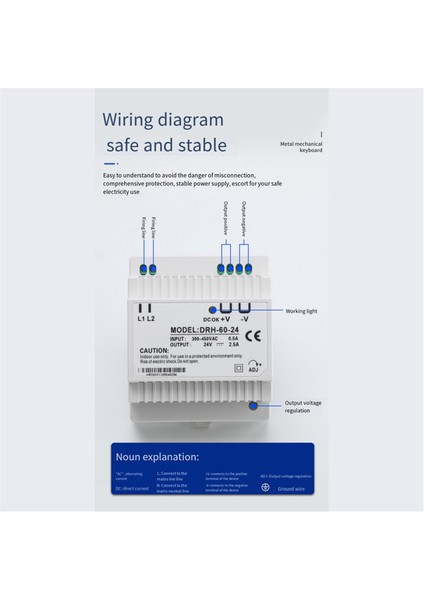 Drh-60-24 Anahtarlama Güç Kaynağı 60W Tek Çıkışlı 24V Endüstriyel Din Raylı Güç Kaynağı Anahtarı Ev Aletleri Için (Yurt Dışından) indirimleri