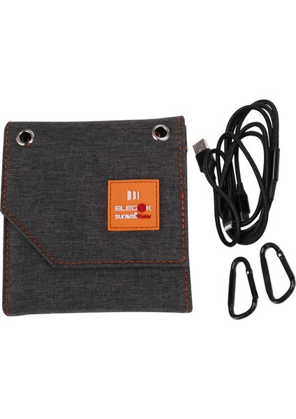 Elegeek 8W Katlanabilir Güneş Paneli 5V Taşınabilir Pil Şarj Cihazı USB Portu Açık Hava Su Geçirmez Güç Bankası Telefon Pc Araba Rv Tekne Için (Yurt Dışından) fiyatları