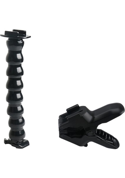 Gopro Djı Hero Hd Sjcam Aksiyon Kamerası Klips Braketi Aksesuarı Için Kelepçe Kol Montajı Ayarlanabilir Kaz Boynu Tutucu (Yurt Dışından) fiyatları