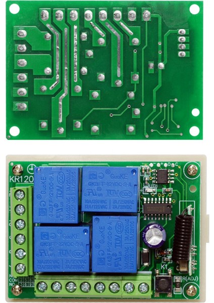 4 Kanal 433MHZ Garaj Uzaktan Kumandası ile Kablosuz Uzaktan Kumanda Anahtarı (Yurt Dışından) indirimleri