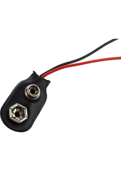 10 Adet Pp3 MN1604 9V 9 Pil Tutucu Klipsli Konnektör Kablo Kurşun Siyah (Yurt Dışından) fırsatları