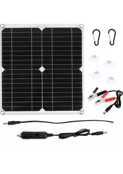 20W 18V Araba Aküsü Güneş Enerjisi Şarj Cihazı Açık Taşınabilir USB Monokristal Güneş Paneli Cep Telefonu Eylem Kamera Araba Için (Yurt Dışından)