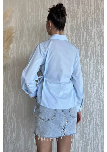 Bel Bağcıklı Kadın Gömlek P-00017782 modelleri