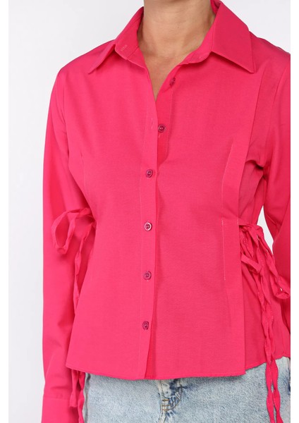 Bel Bağcıklı Kadın Gömlek P-00017782 fırsatları