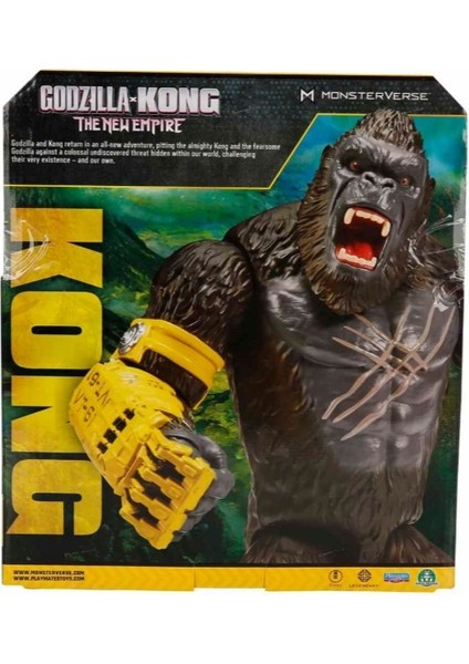 Godzılla ve Kong Dev Aksıyon Fıgur 28CM-35550 Giant Kong With B.E.A.S.T. Glove