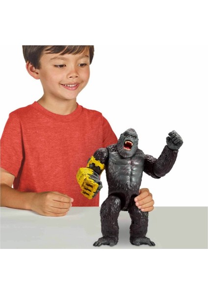 Godzılla ve Kong Dev Aksıyon Fıgur 28CM-35550 Giant Kong With B.E.A.S.T. Glove modelleri