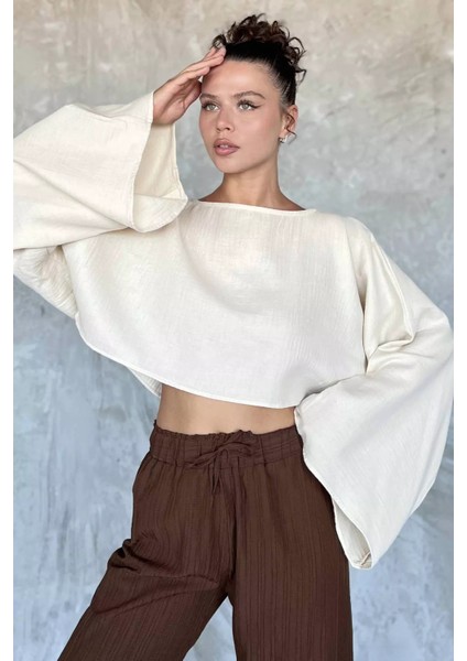 Yarasa Kol Salaş Kadın Bluz P-00017783