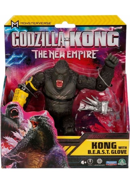 Godzılla x Kong Aksıyon Fıgur 15CM-35200 Kong With B.E.A.S.T. Glove