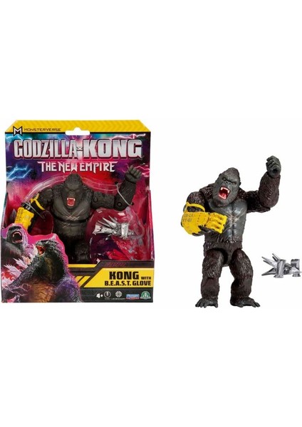 Godzılla x Kong Aksıyon Fıgur 15CM-35200 Kong With B.E.A.S.T. Glove fiyatları
