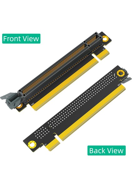 Pcı-E 16X 3.0 90 Derece Ters Erkekten Dişi Yükseltici Kart 1u Sunucu Için (Kurulum Yönü Cpu'ya Doğru) (Yurt Dışından) fiyatları