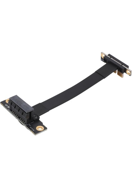 Pcıe X1 Yükseltme Kablosu Çift 90 Derece Sağ Açı Pcıe 3.0 X1 - X1 Uzatma Kablosu 8 Gbps Pcı Express 1x Yükseltme Kartı - 10 cm (Yurt Dışından)