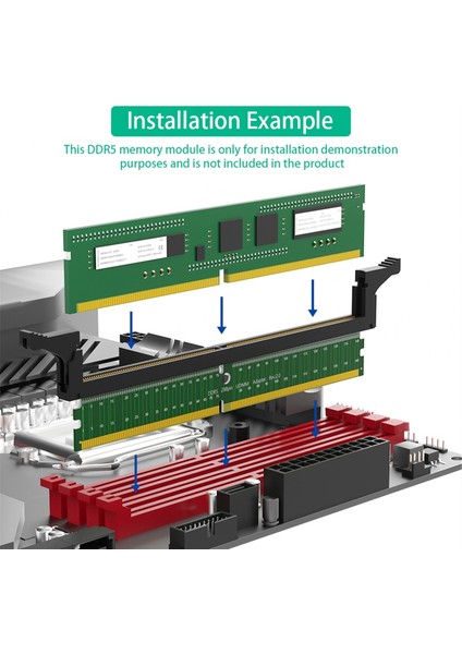 Ddr5 U-Dimm 288PIN Adaptör Ddr5 Bellek Test Koruma Kartı Uzun Mandallı (Yurt Dışından) fırsatları