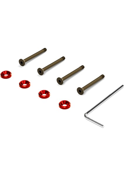 Su Soğutmalı Egzoz Fanı Klipsi Hamburger Uzun Vidalar Bilgisayar Kasası Güç Kaynağı Ucu Sabit Vidalar Dişli 3.4 mm Vidalar (Yurt Dışından)