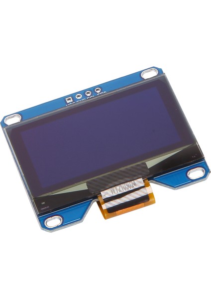 1.54 Inç 4pın Mavi Ekran Modülü SSD1309 Sürücü OLED Ekran Modülü SSD1306 I2C Arayüzü 128X64 ile Uyumlu (Yurt Dışından) fırsatları