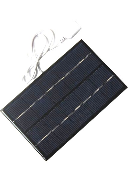 2W 5V Güneş Paneli USB Pil Şarj Cihazı Açık Taşınabilir Cep Telefonu Güç Bankası Için Su Geçirmez Polisilikon Güneş Enerjisi Şarj Cihazı (Yurt Dışından) fiyatları
