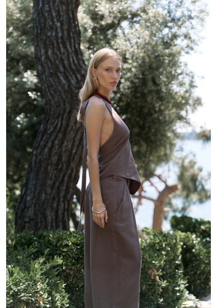 Onagho Boyundan Bağlı Açık Kahve Crop fiyatları