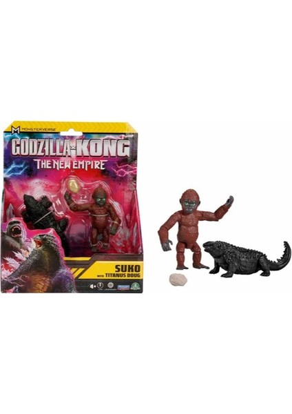 Godzılla x Kong Aksıyon Fıgur 15CM-35200 Suko With Titanus Doug fiyatları