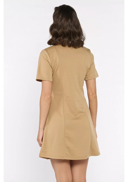 Polo Yaka Kadın Mini Elbise P-00017751 modelleri