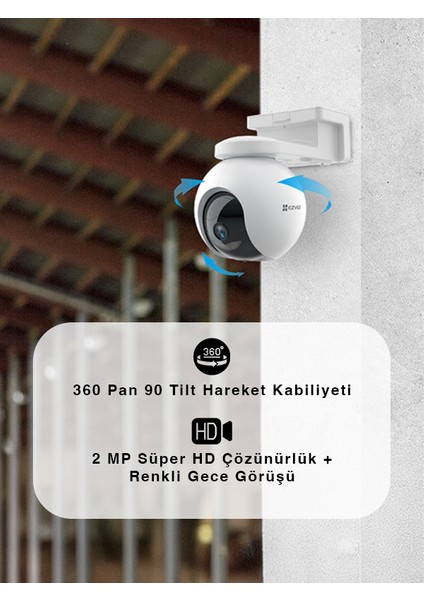 Ezvız Eb8 4g Pt Kamera