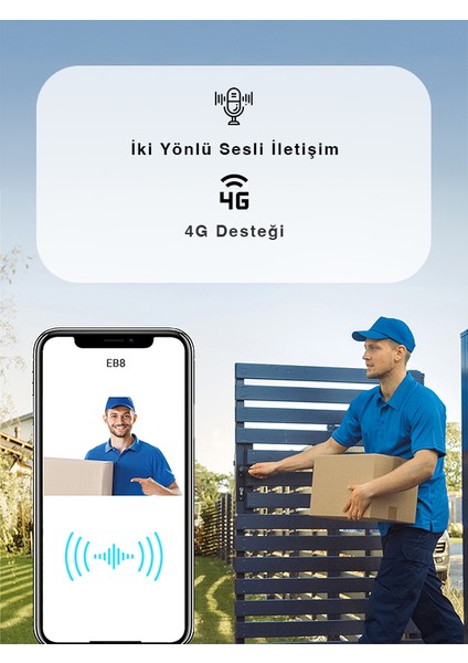 Ezvız Eb8 4g Pt Kamera