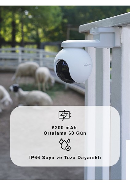 Ezvız Eb8 4g Pt Kamera