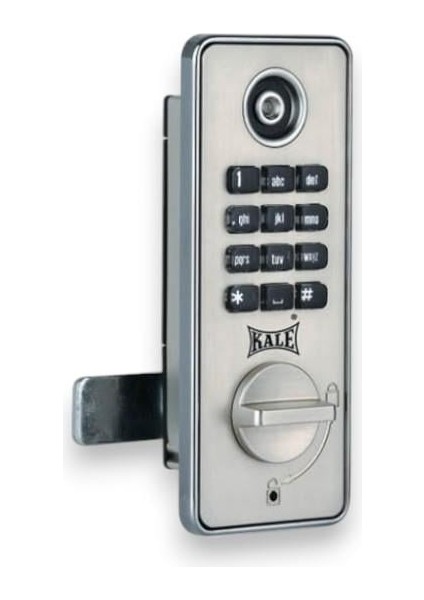 Elektronik Kabin Kilidi -Gümüş Mandallı KD050/45-115
