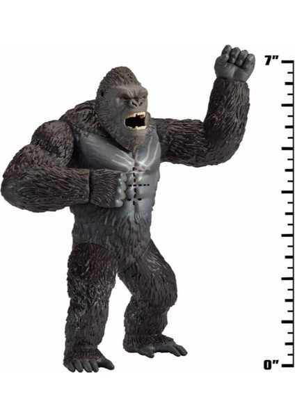 Godzılla x Kong Deluks Aksıyon Fıgur 18CM-35750 Battle Roar King