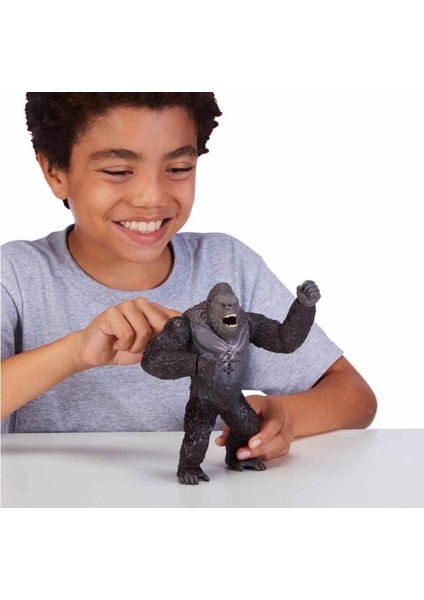 Godzılla x Kong Deluks Aksıyon Fıgur 18CM-35750 Battle Roar King modelleri