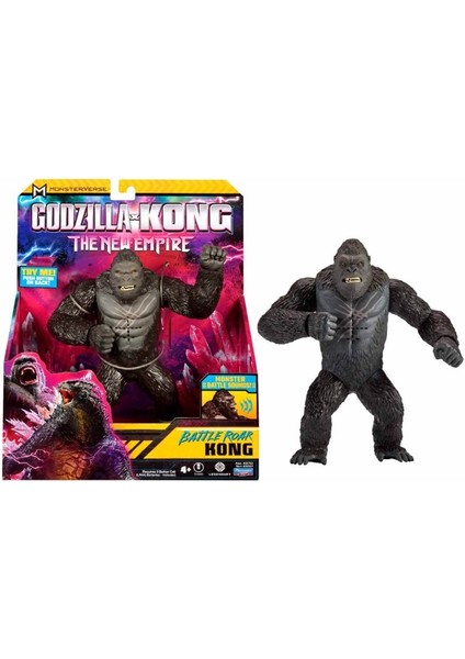 Godzılla x Kong Deluks Aksıyon Fıgur 18CM-35750 Battle Roar King fırsatları