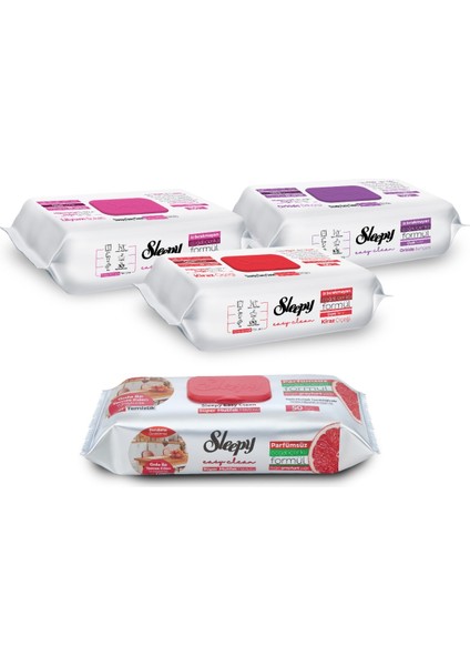 Easy Clean Çiçek Serisi&greyfurt Yağlı Süper Mutfak Yüzey Temizlik HAVLUSU&MENDILI(3X100+50) fiyatları