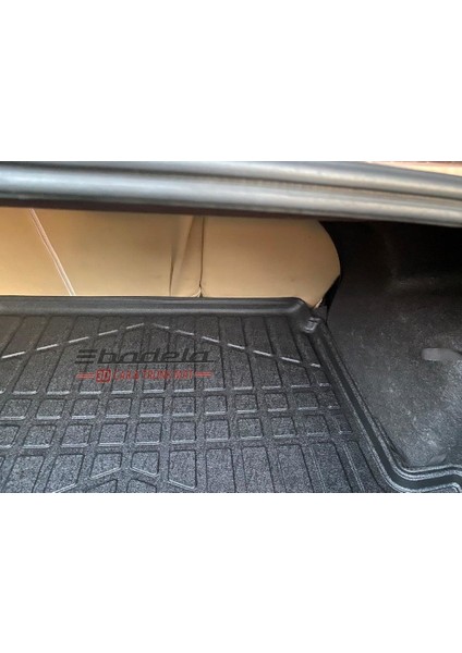 Mazda 3 Sedan 2009-2012 Arası 3D Kauçuk Bagaj Havuzu