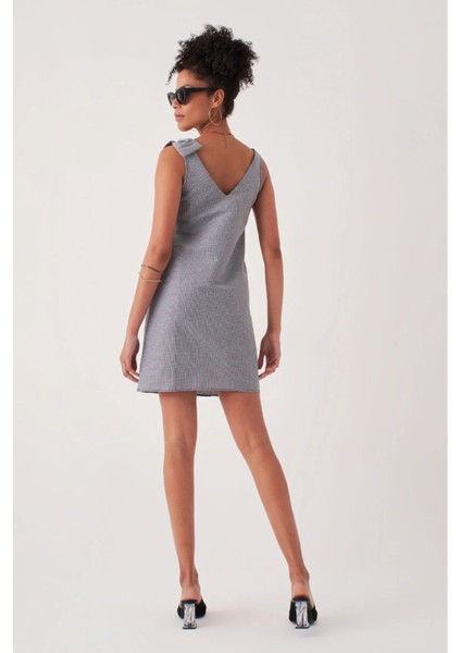 Kadın Kalın Askılı Mini Elbise 7002-450-0009 modelleri