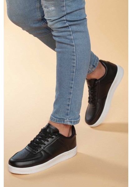 Erkek Spor Ayakkabı 2003-105-0001 Siyah - Beyaz 40 fiyatları