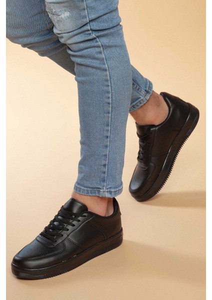 Erkek Spor Ayakkabı 2003-105-0001 Siyah 43 fiyatları