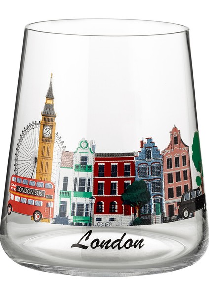 London City 2'li Su Bardağı Seti - Şeffaf