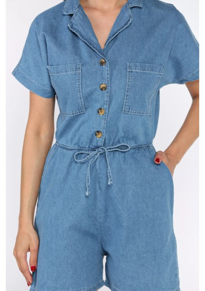 Bel Lastikli Cepli Jean Kot Tulum P-00017706 fırsatları