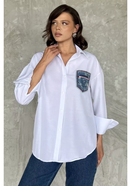 Cepli Kadın Salaş Gömlek P-00017686