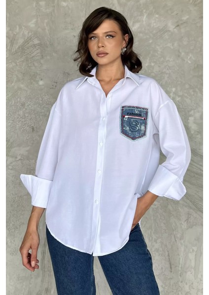 Cepli Kadın Salaş Gömlek P-00017686 fiyatları