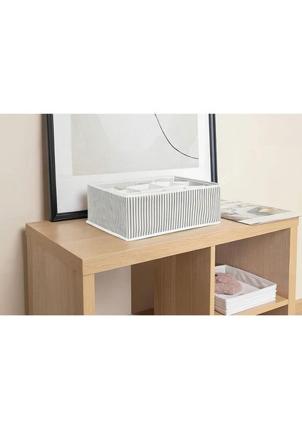 Alas (2 Adet )12 Bölmeli Çok Amaçlı Çekmece Düzenleyici Organizer (Çorap-Iç Çamaşırı Vb) 31X25X12 cm indirimleri