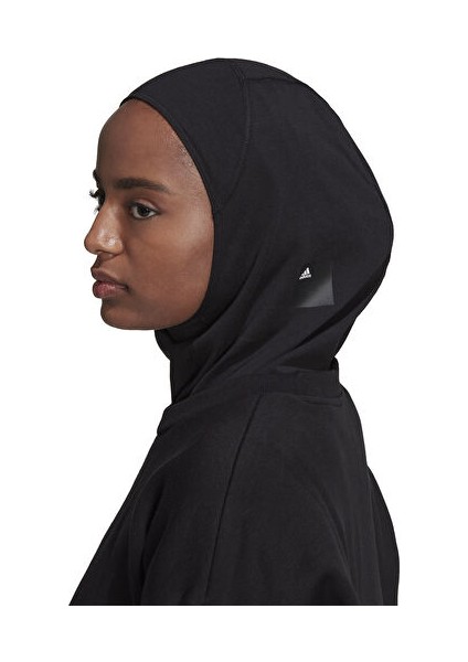 Kadın Siyah Sporcu Başörtüsü (HM3155)