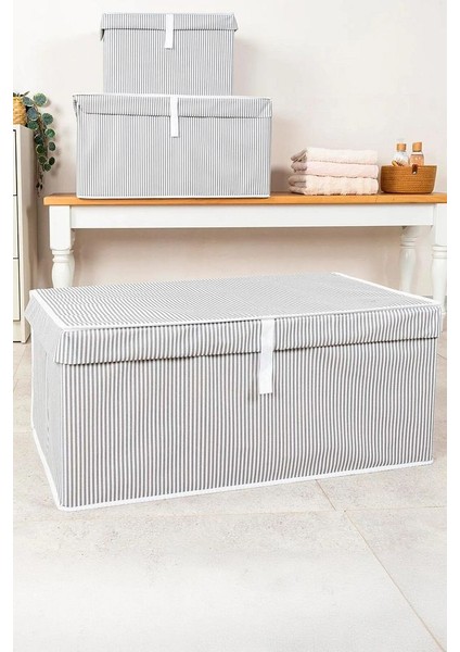 Alas 3'lü Çok Amaçlı Kutu Megaplus 70X40X30 cm Tela (Yıkanamaz) fiyatları