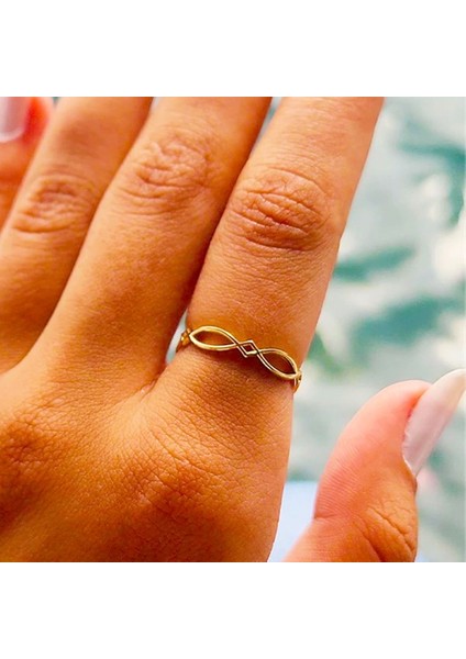 Gümüş Yüzük - Örgü Taşsız 925 Ayar Gümüş Alyans Yüzük fırsatları