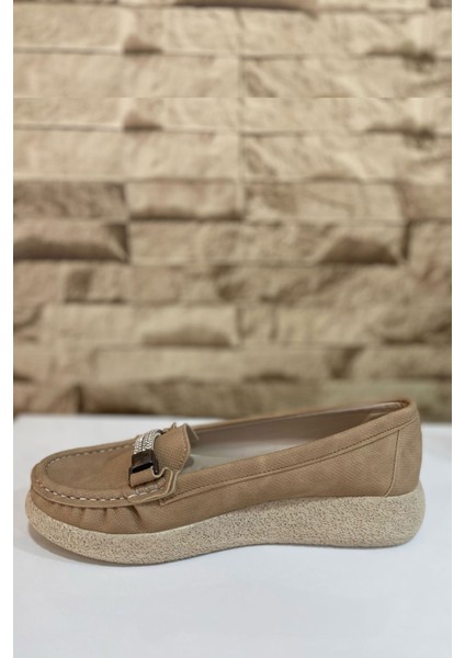 Kadın Anne Ortopedik Anatomik Taban Ayakkabı Günlük Kadın Casual Babet 1021-111-0009 modelleri