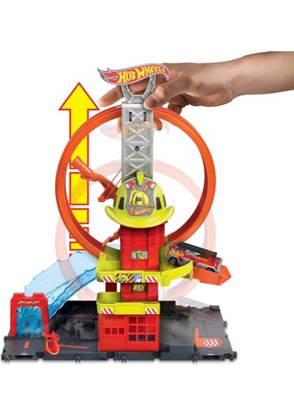 Çocuk Hot Wheels Çember Pistli Iftaiye Istasyonu HKX41 fırsatları