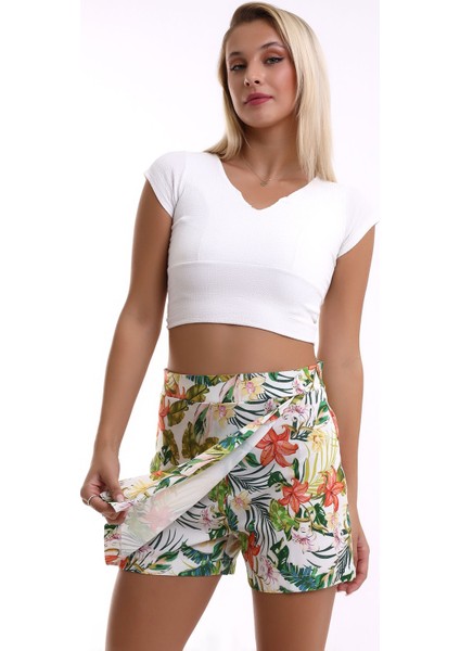 Kadın Şort Etek 7002-453-0001 modelleri