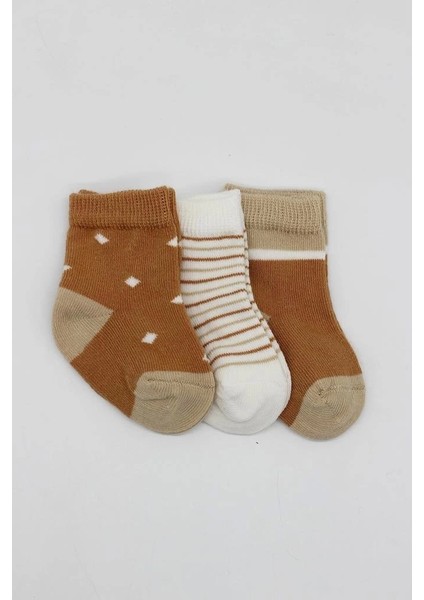 3'lü Penye Erkek Soket Çorap Hardal Günlük Kullanım Için Konforlu Seçenek fiyatları