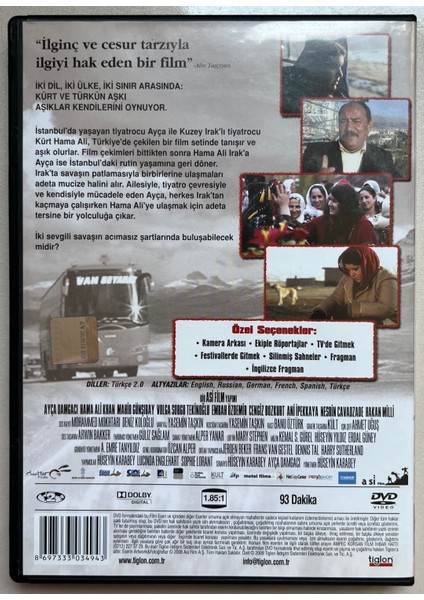 Gitmek Bir Hüseyin Karabey Filmi DVD (Orjnal Dönem Baskı Dvd) fiyatları