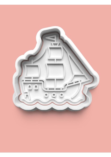 Korsan Teması Kurabiye Kalıbı ve Şeker Hamuru Kalıbı