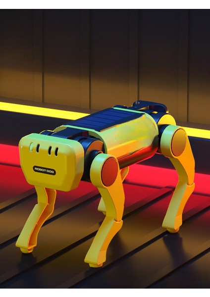 Güneş Enerjili Köpek Robot Yapım Seti - Çocuklar Için Robot Köpek Oyuncağı, Yürüyen Robot Köpek, Çocuklar Için Robot Yapım Seti, Kendi Robot Köpeğinizi Yapın